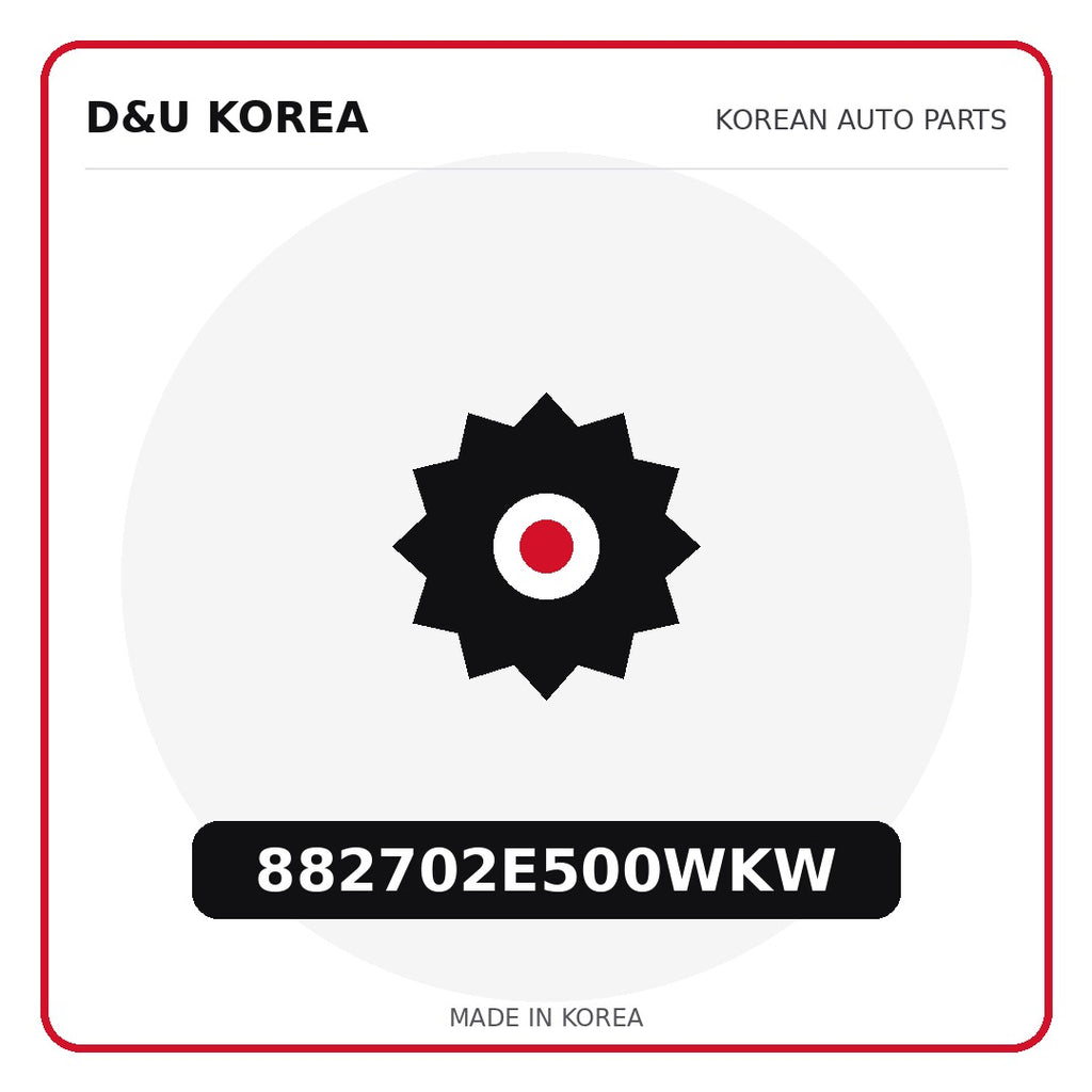 Genuine Mobis 882702E500WKW  for Korean vehicles | D&U Korea