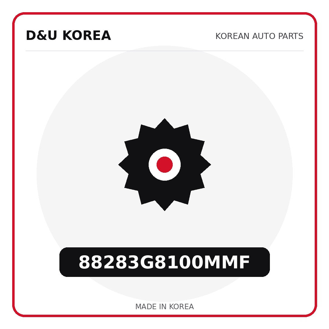 Genuine Mobis 88283G8100MMF  for Korean vehicles | D&U Korea