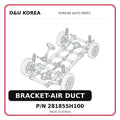 BRACKET-AIR DUCT