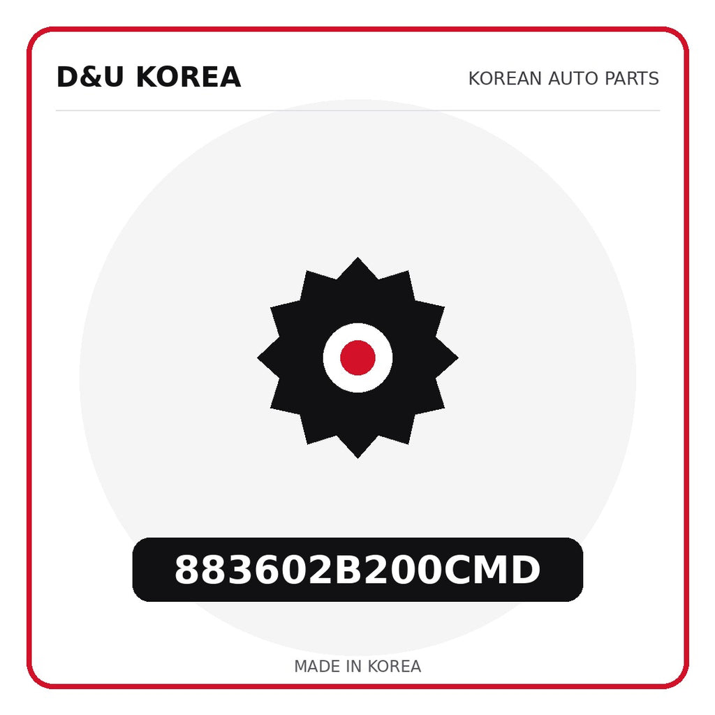 Genuine Mobis 883602B200CMD  for Korean vehicles | D&U Korea