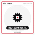 Genuine Mobis 883603M033RHA  for Korean vehicles | D&U Korea