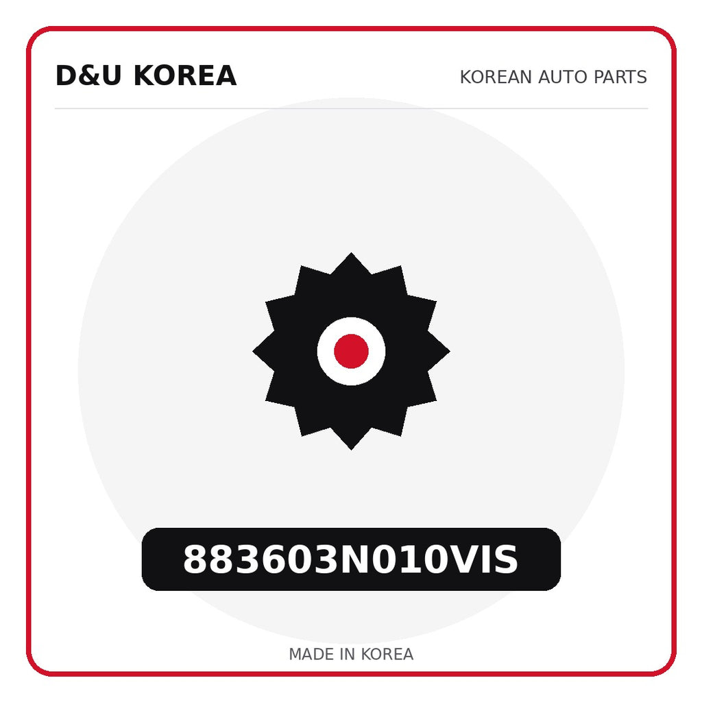 Genuine Mobis 883603N010VIS  for Korean vehicles | D&U Korea