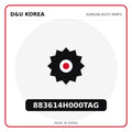 Genuine Mobis 883614H000TAG  for Korean vehicles | D&U Korea