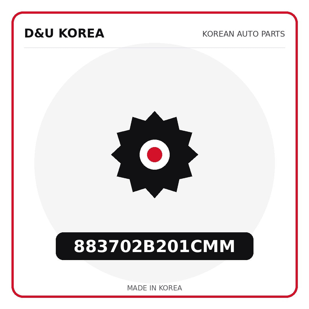 Genuine Mobis 883702B201CMM  for Korean vehicles | D&U Korea