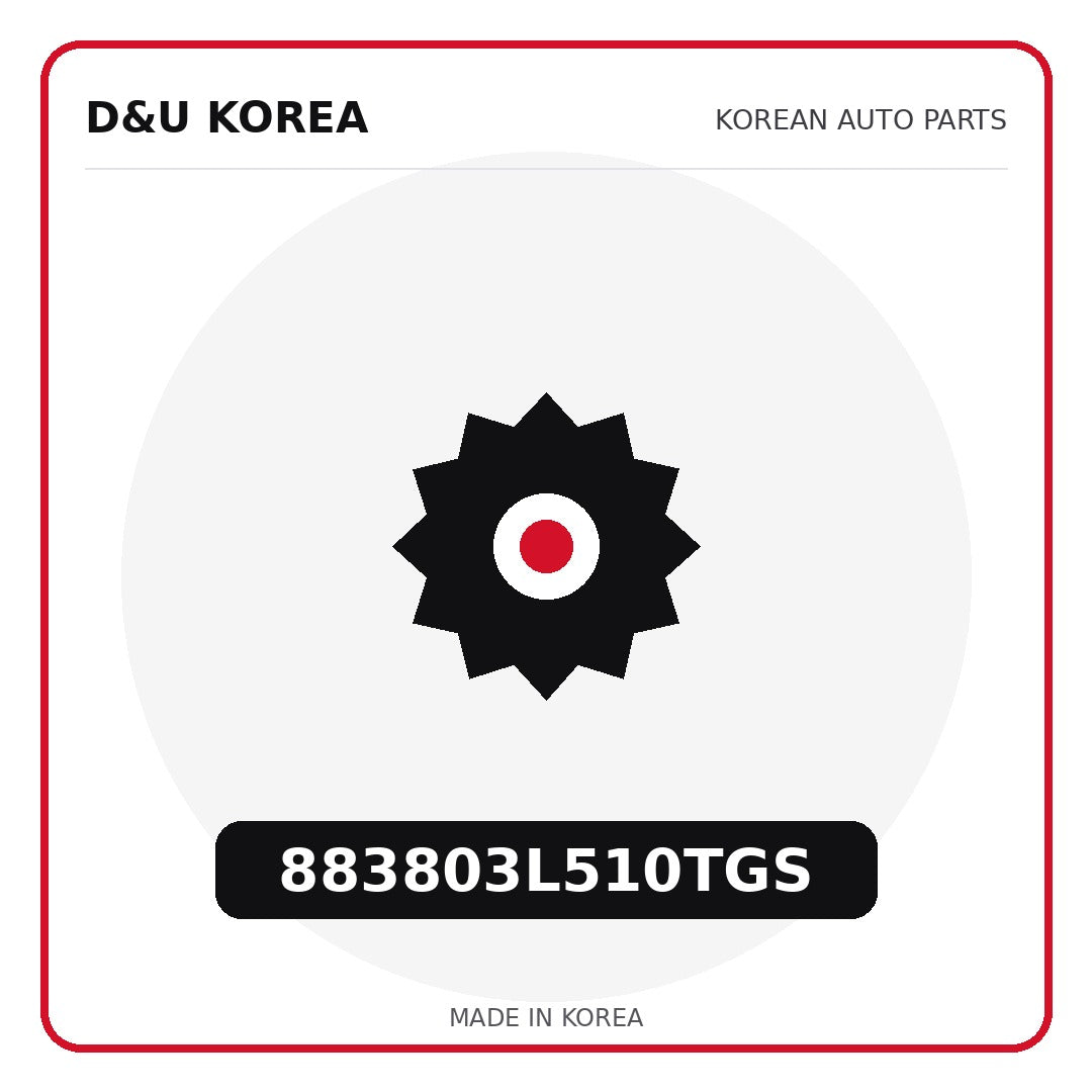Genuine Mobis 883803L510TGS  for Korean vehicles | D&U Korea