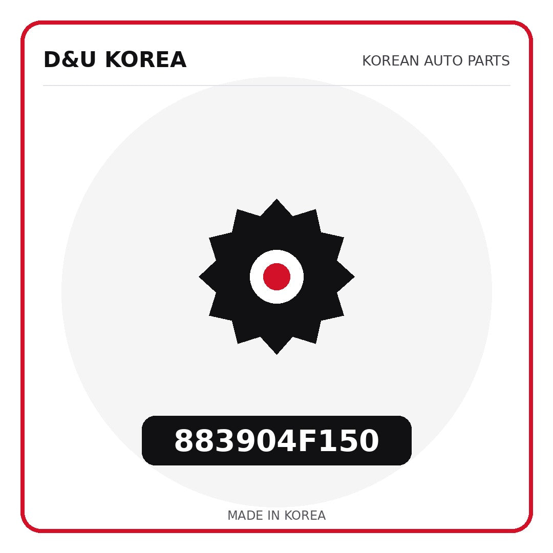 Genuine Mobis 883904F150  for Korean vehicles | D&U Korea
