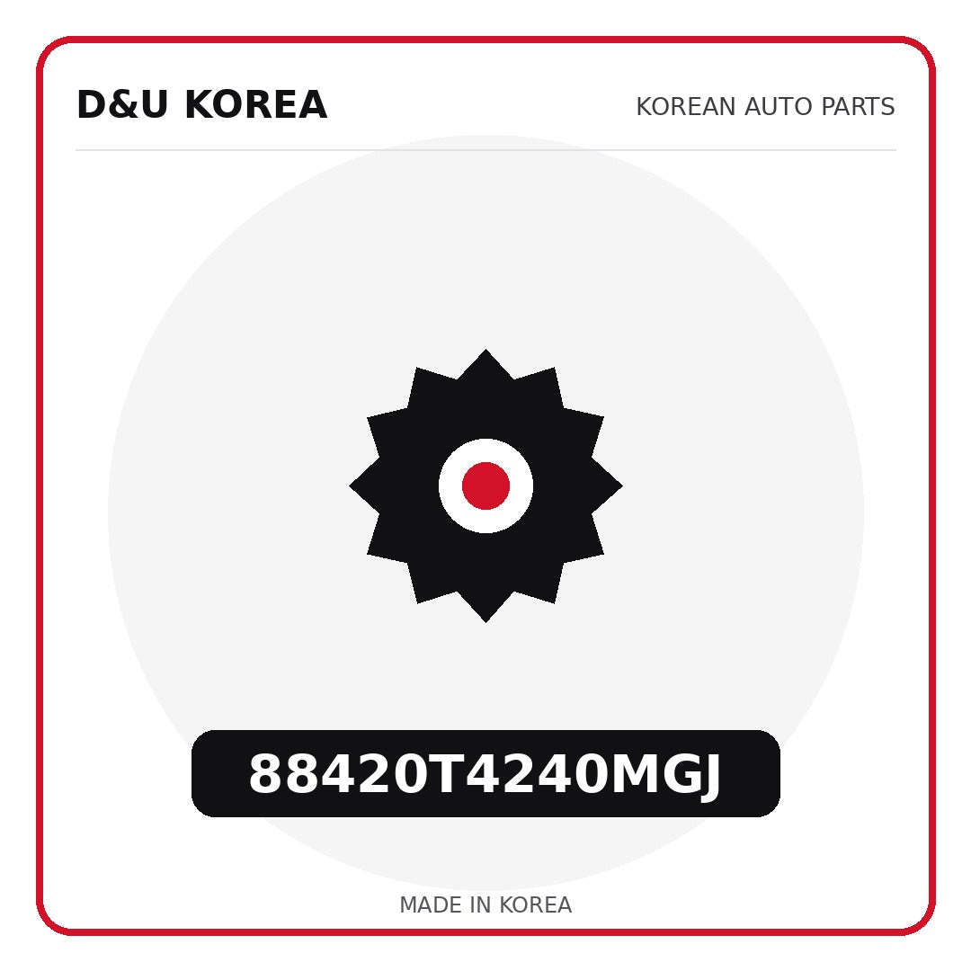 Genuine Mobis 88420T4240MGJ  for Korean vehicles | D&U Korea
