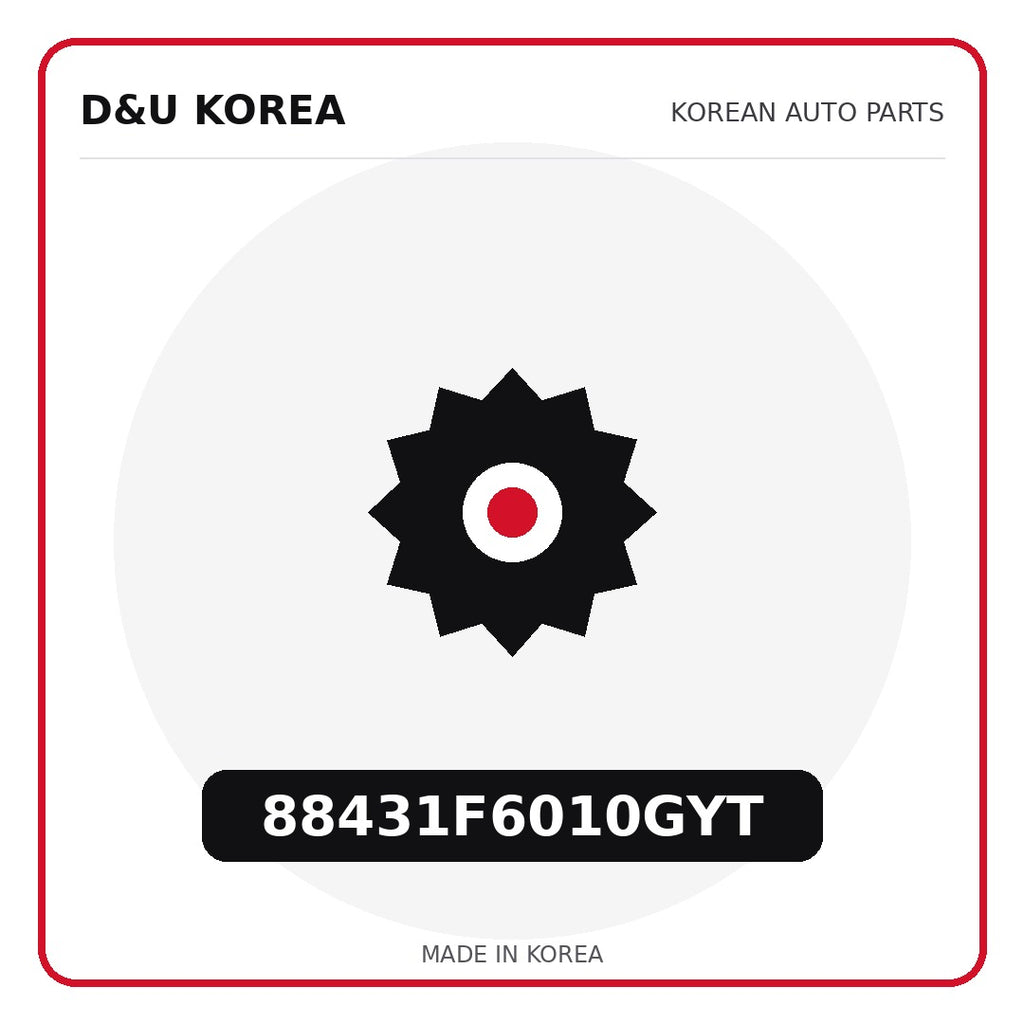 Genuine Mobis 88431F6010GYT  for Korean vehicles | D&U Korea