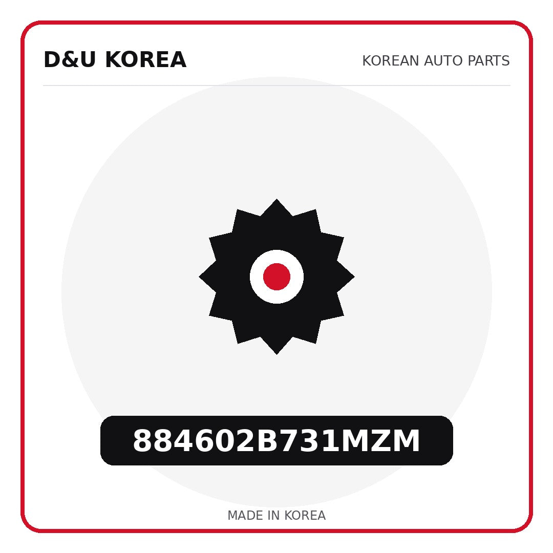 Genuine Mobis 884602B731MZM  for Korean vehicles | D&U Korea