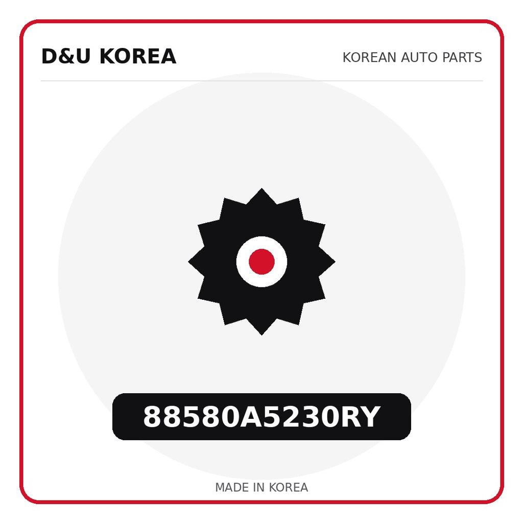 Genuine Mobis 88580A5230RY  for Korean vehicles | D&U Korea