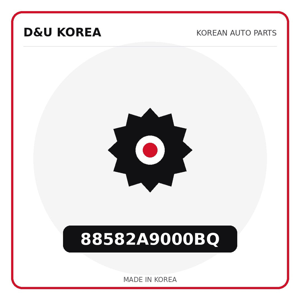 Genuine Mobis 88582A9000BQ  for Korean vehicles | D&U Korea