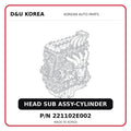 HEAD SUB ASSY-CYLINDER