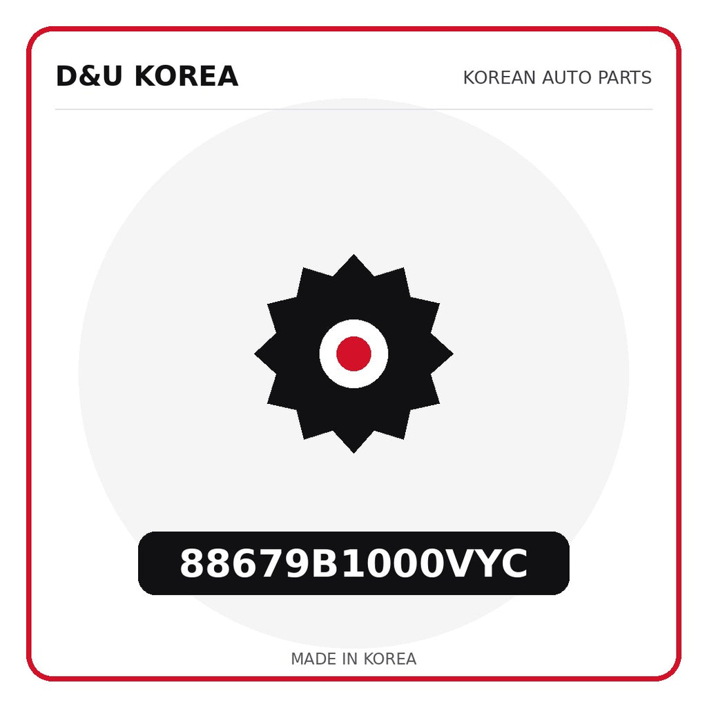 Genuine Mobis 88679B1000VYC  for Korean vehicles | D&U Korea