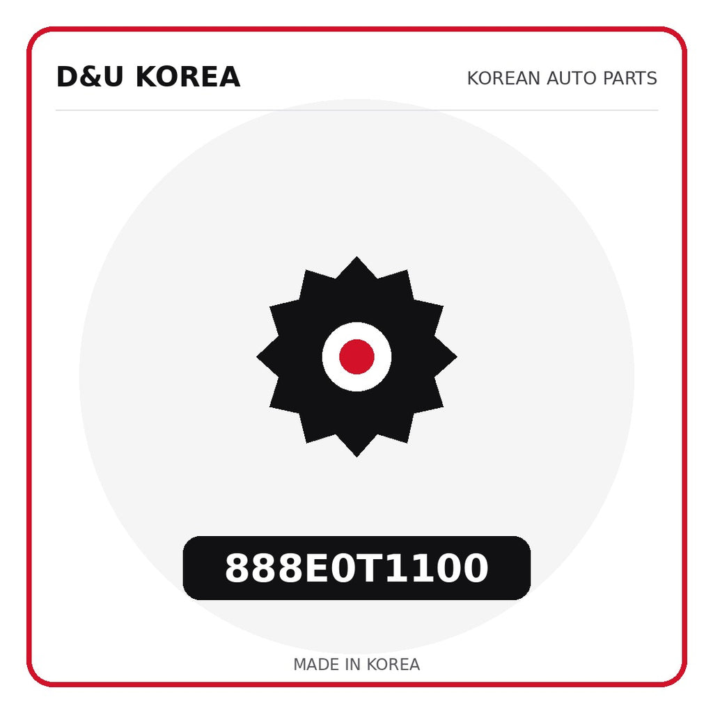 Genuine Mobis 888E0T1100  for Korean vehicles | D&U Korea