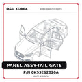 PANEL ASSY-TAIL GATE