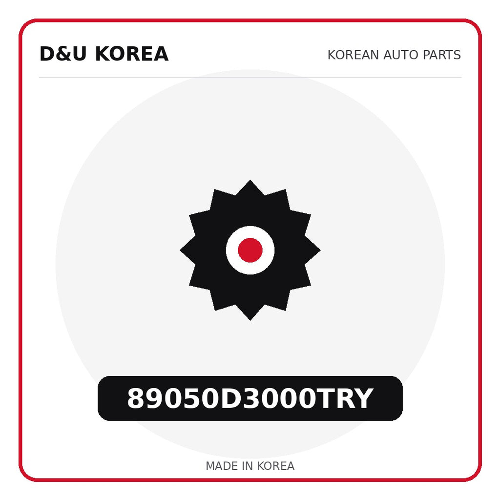 Genuine Mobis 89050D3000TRY  for Korean vehicles | D&U Korea