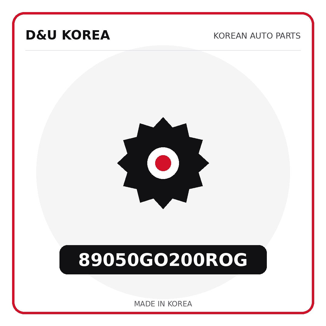 Genuine Mobis 89050GO200ROG  for Korean vehicles | D&U Korea