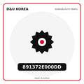 Genuine Mobis 891372E000DD  for Korean vehicles | D&U Korea