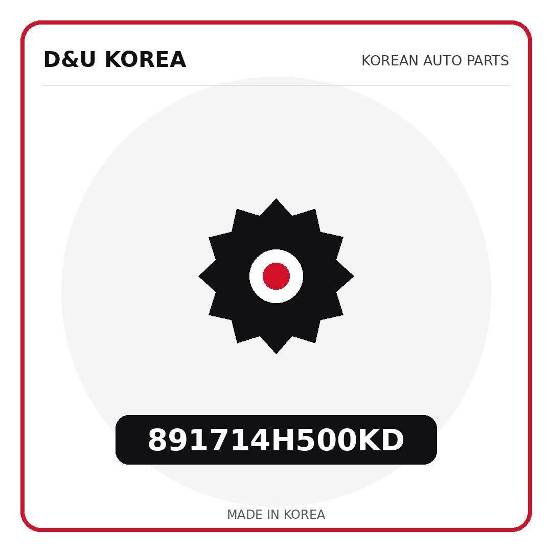 Genuine Mobis 891714H500KD  for Korean vehicles | D&U Korea