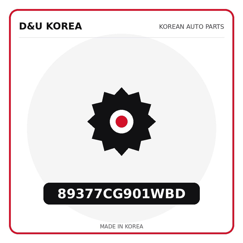 Genuine Mobis 89377CG901WBD  for Korean vehicles | D&U Korea
