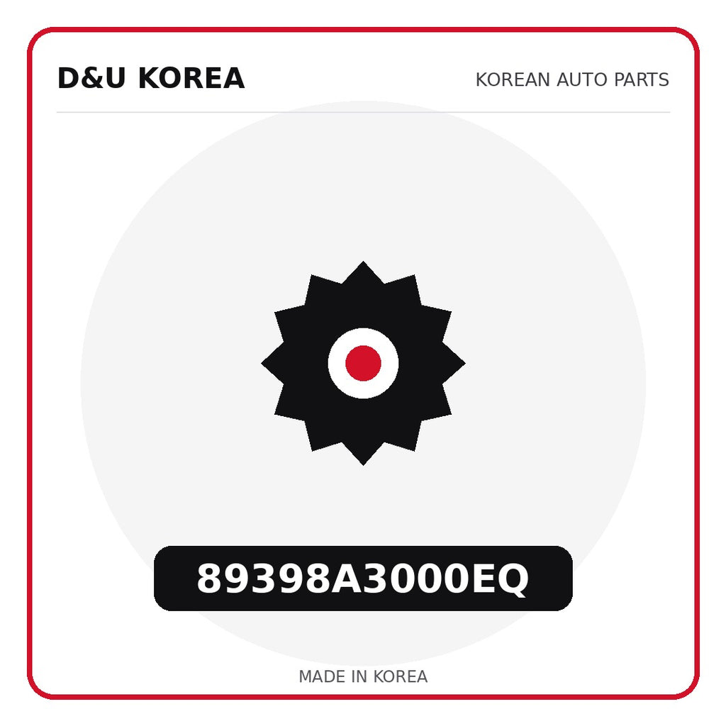 Genuine Mobis 89398A3000EQ  for Korean vehicles | D&U Korea