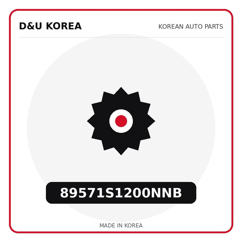 Genuine Mobis 89571S1200NNB  for Korean vehicles | D&U Korea