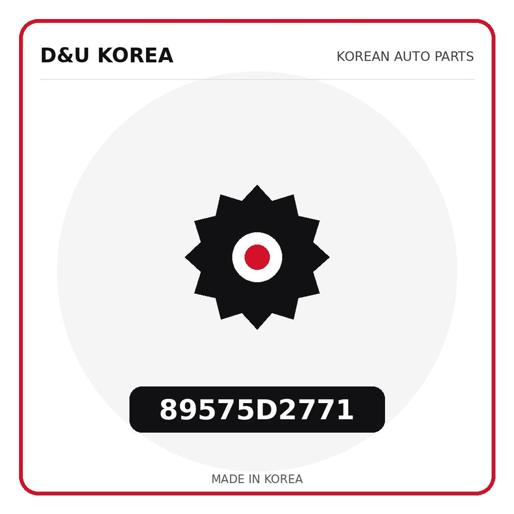 Genuine Mobis 89575D2771  for Korean vehicles | D&U Korea