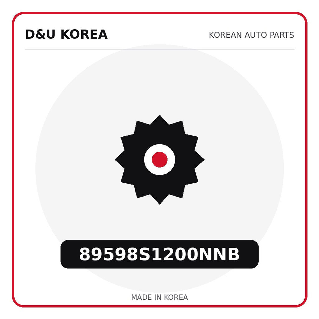 Genuine Mobis 89598S1200NNB  for Korean vehicles | D&U Korea