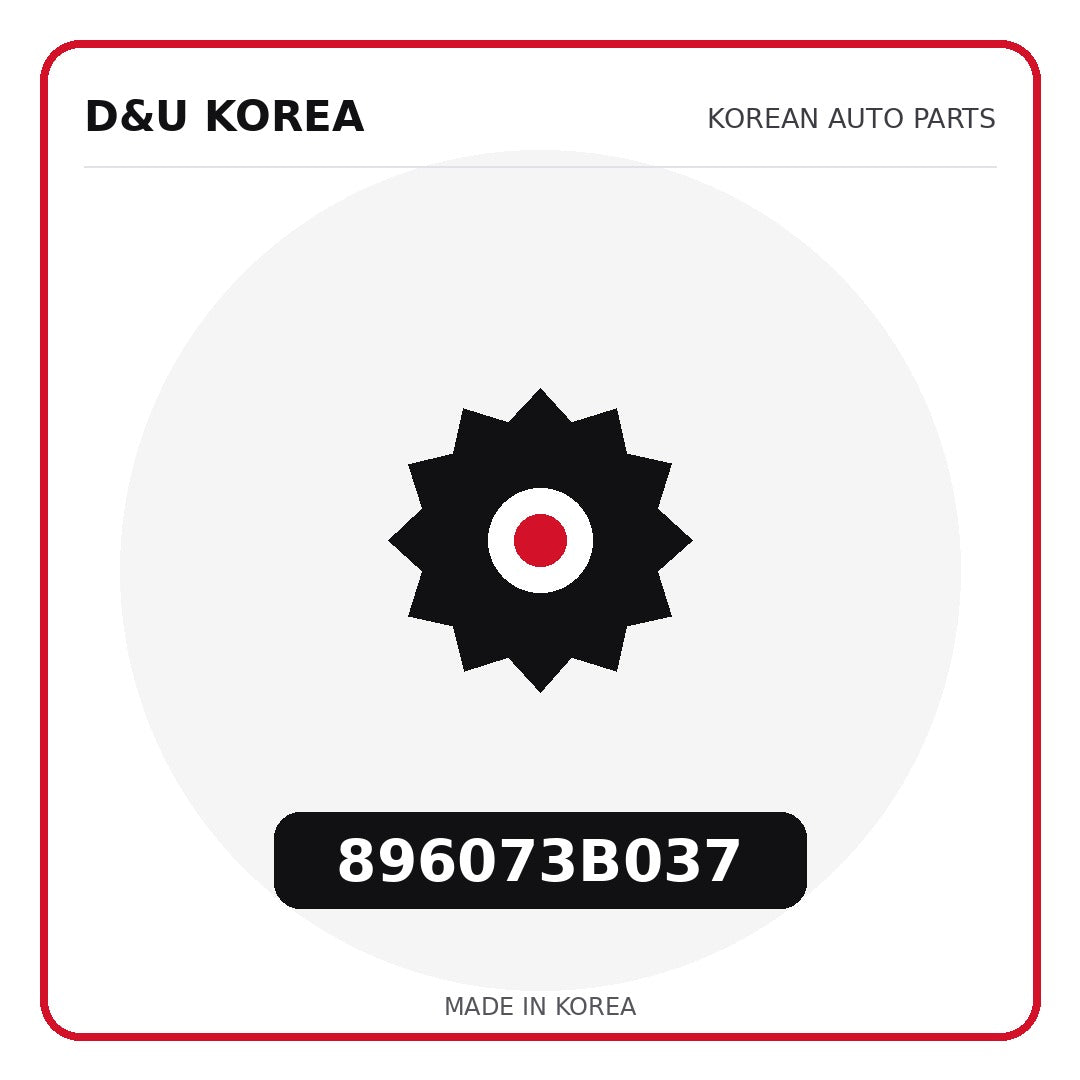 Genuine Mobis 896073B037  for Korean vehicles | D&U Korea