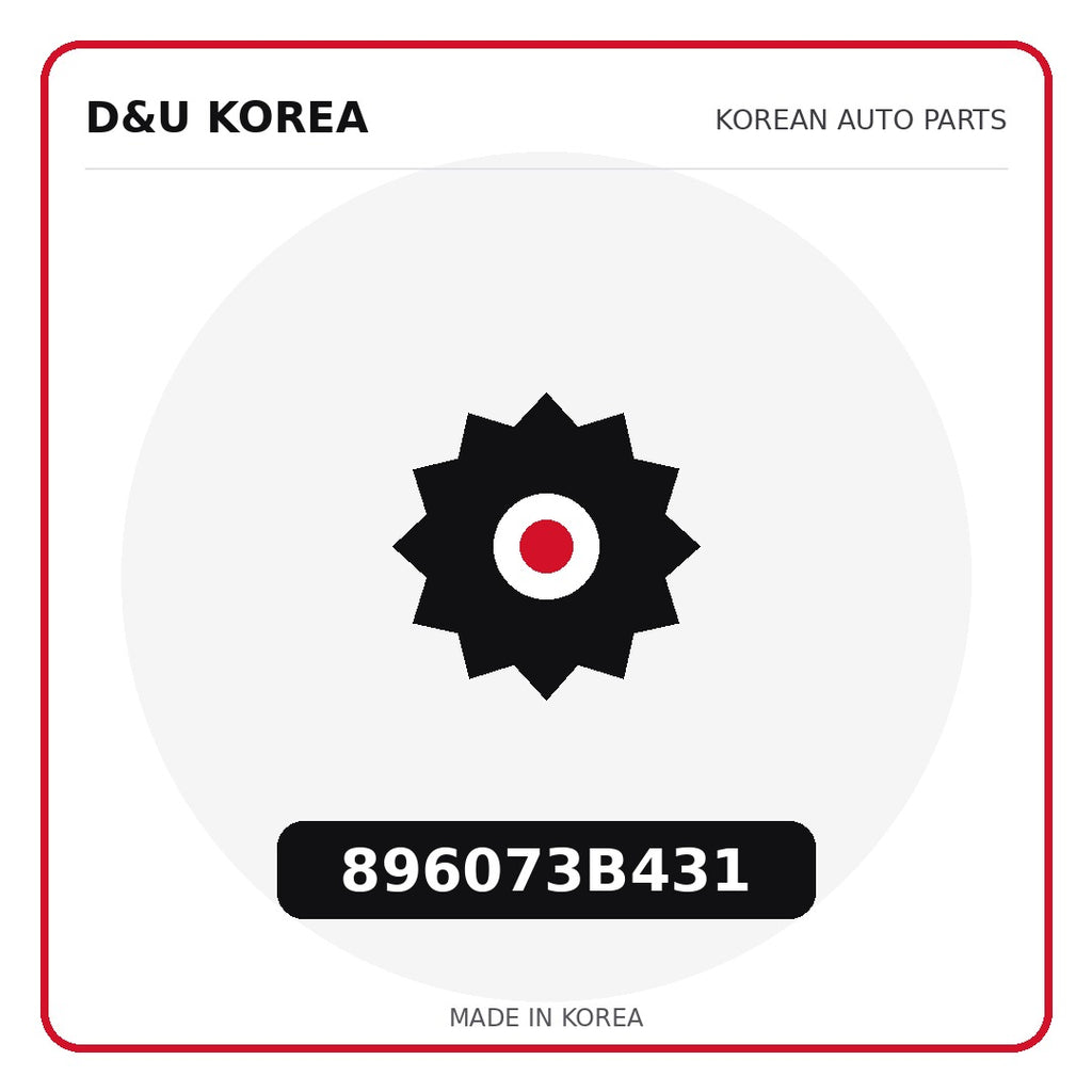 Genuine Mobis 896073B431  for Korean vehicles | D&U Korea