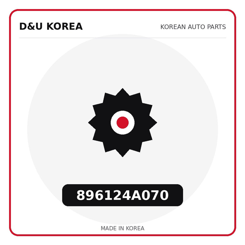 Genuine Mobis 896124A070  for Korean vehicles | D&U Korea