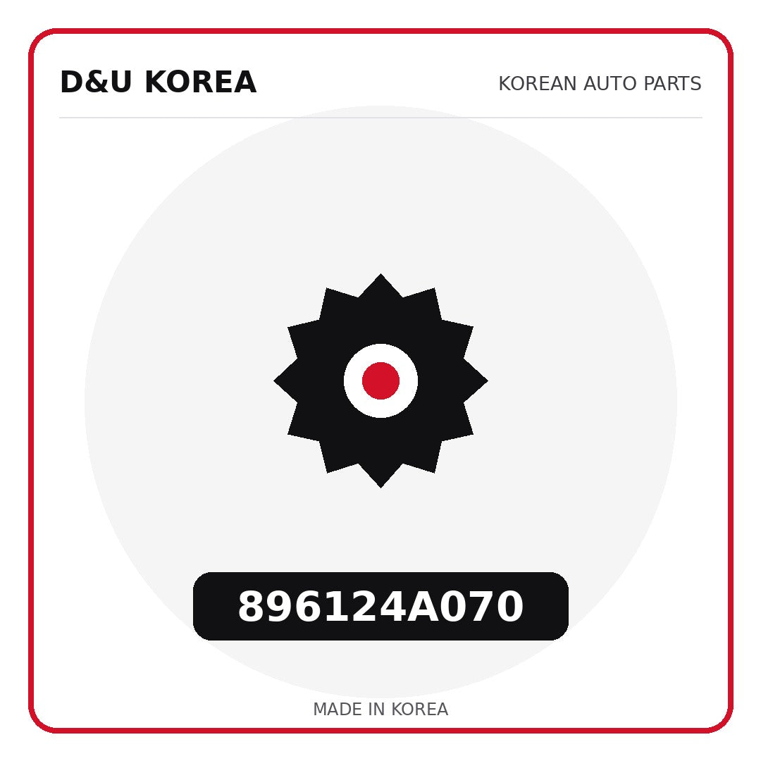 Genuine Mobis 896124A070  for Korean vehicles | D&U Korea
