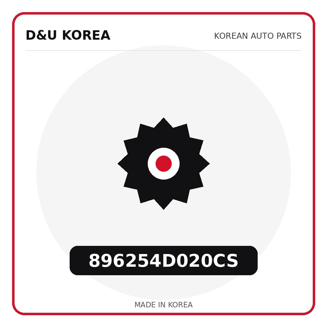 Genuine Mobis 896254D020CS  for Korean vehicles | D&U Korea