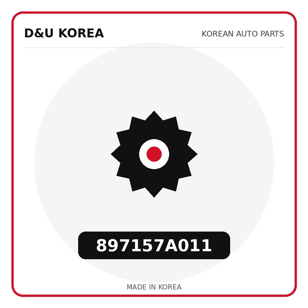 Genuine Mobis 897157A011  for Korean vehicles | D&U Korea