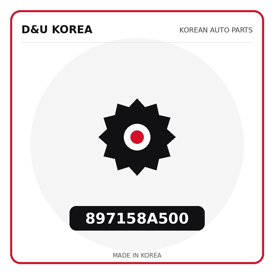 Genuine Mobis 897158A500  for Korean vehicles | D&U Korea