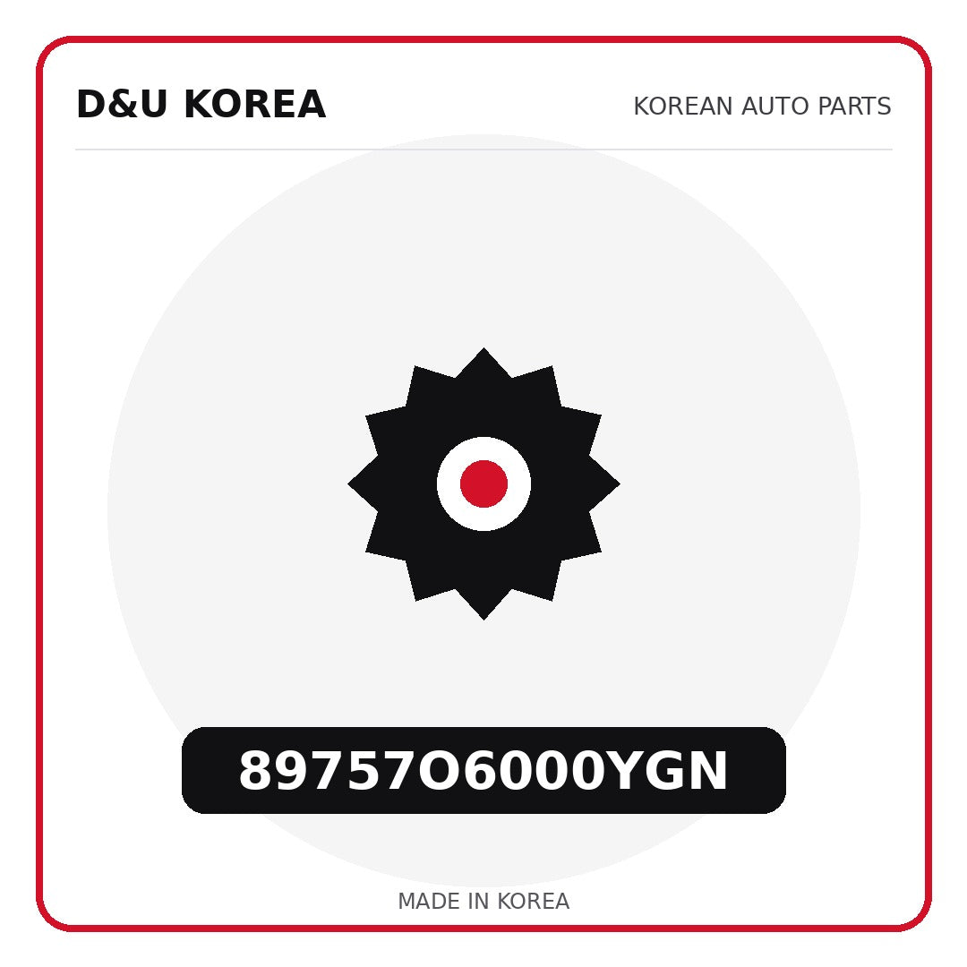 Genuine Mobis 89757O6000YGN  for Korean vehicles | D&U Korea