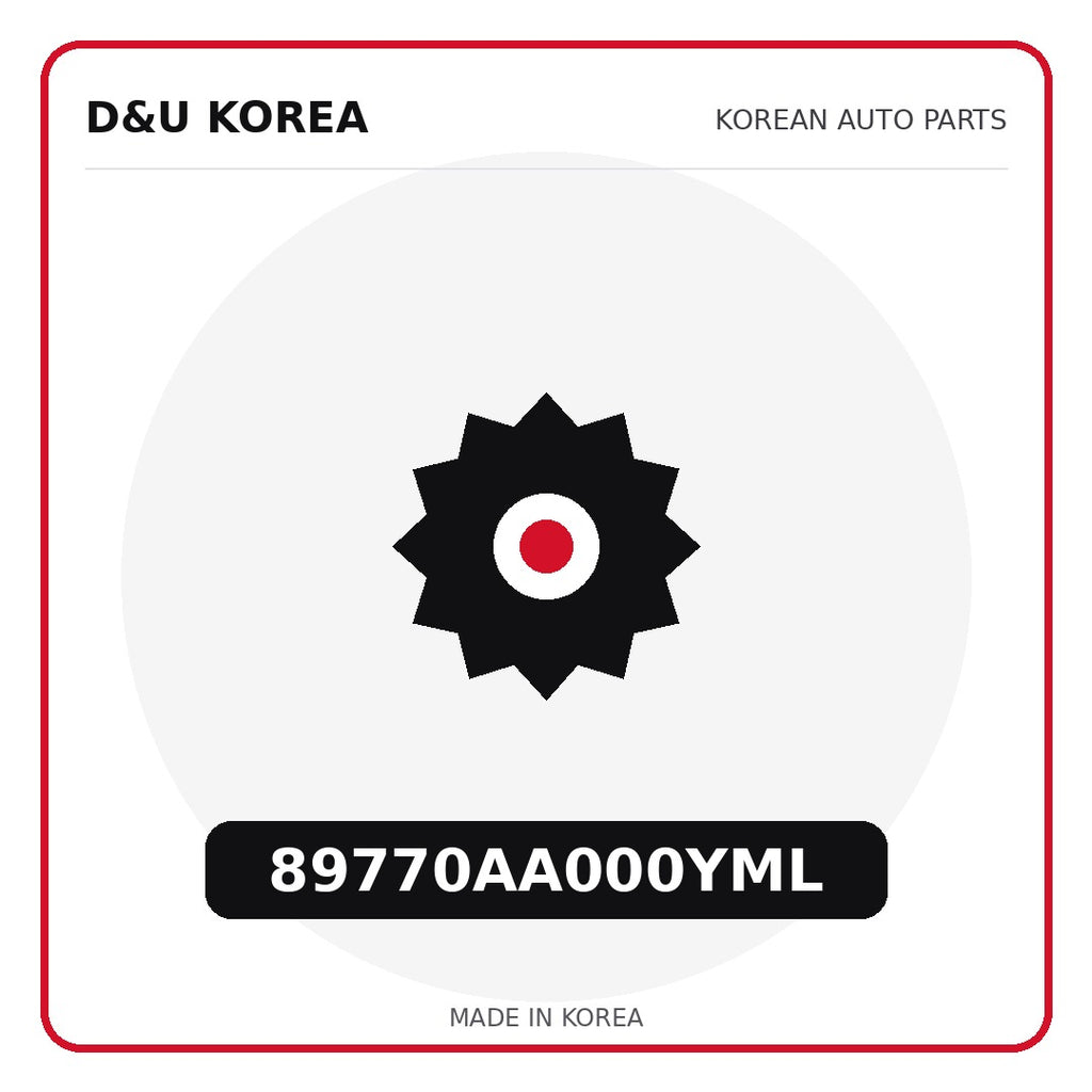 Genuine Mobis 89770AA000YML  for Korean vehicles | D&U Korea