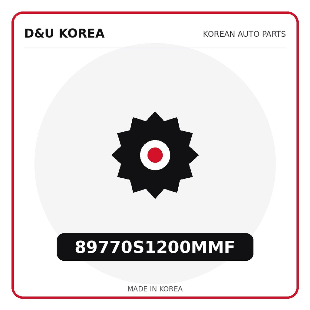 Genuine Mobis 89770S1200MMF  for Korean vehicles | D&U Korea
