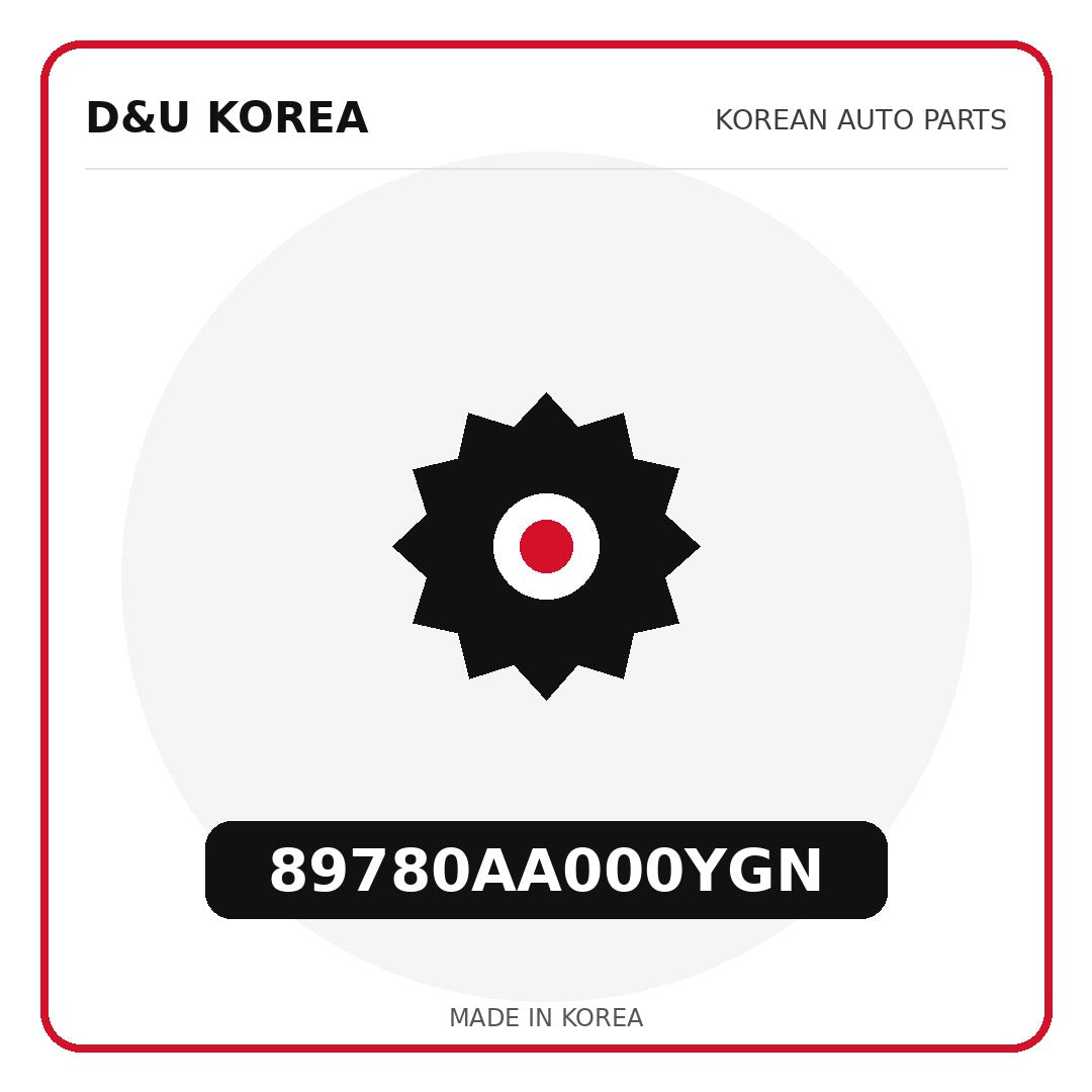 Genuine Mobis 89780AA000YGN  for Korean vehicles | D&U Korea