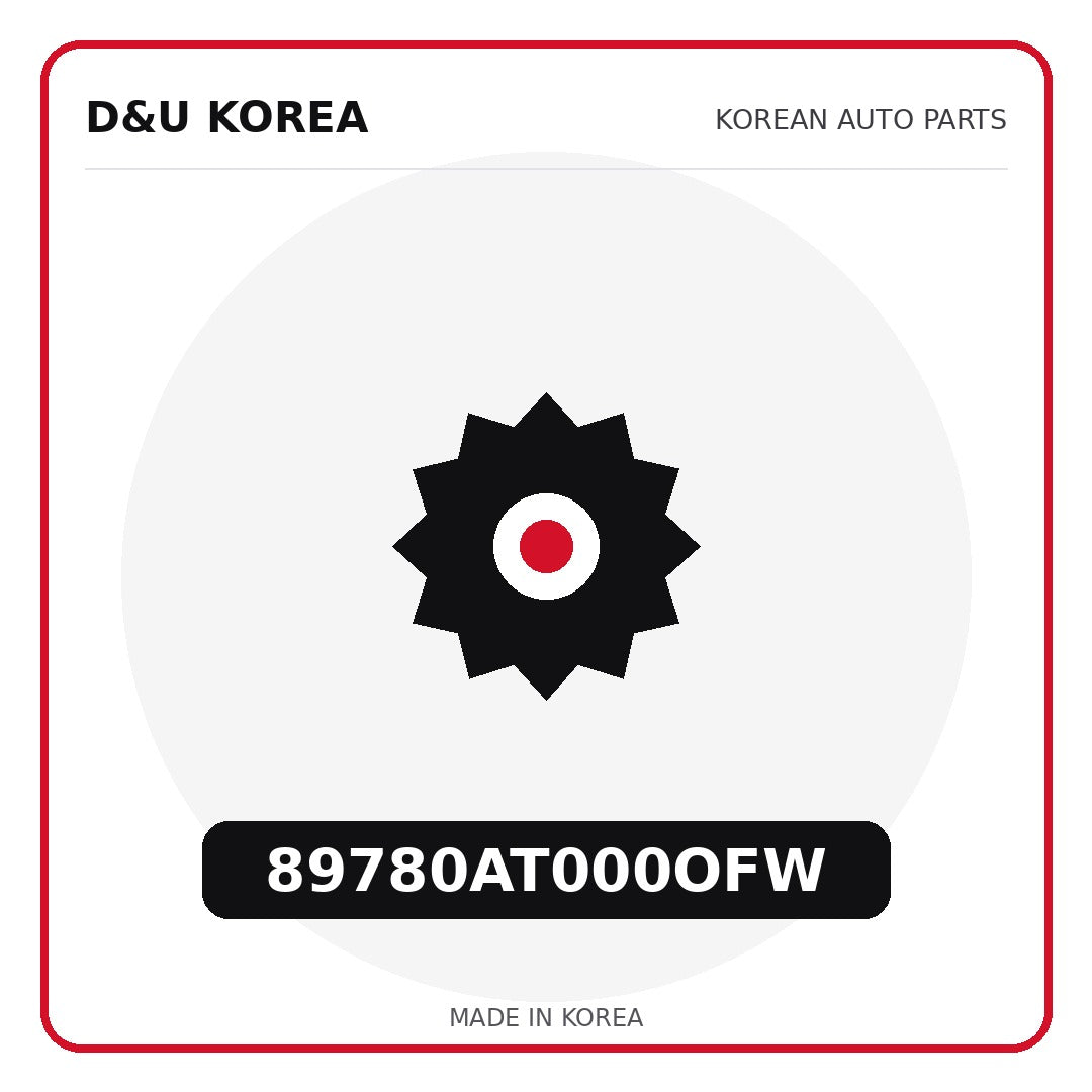 Genuine Mobis 89780AT000OFW  for Korean vehicles | D&U Korea