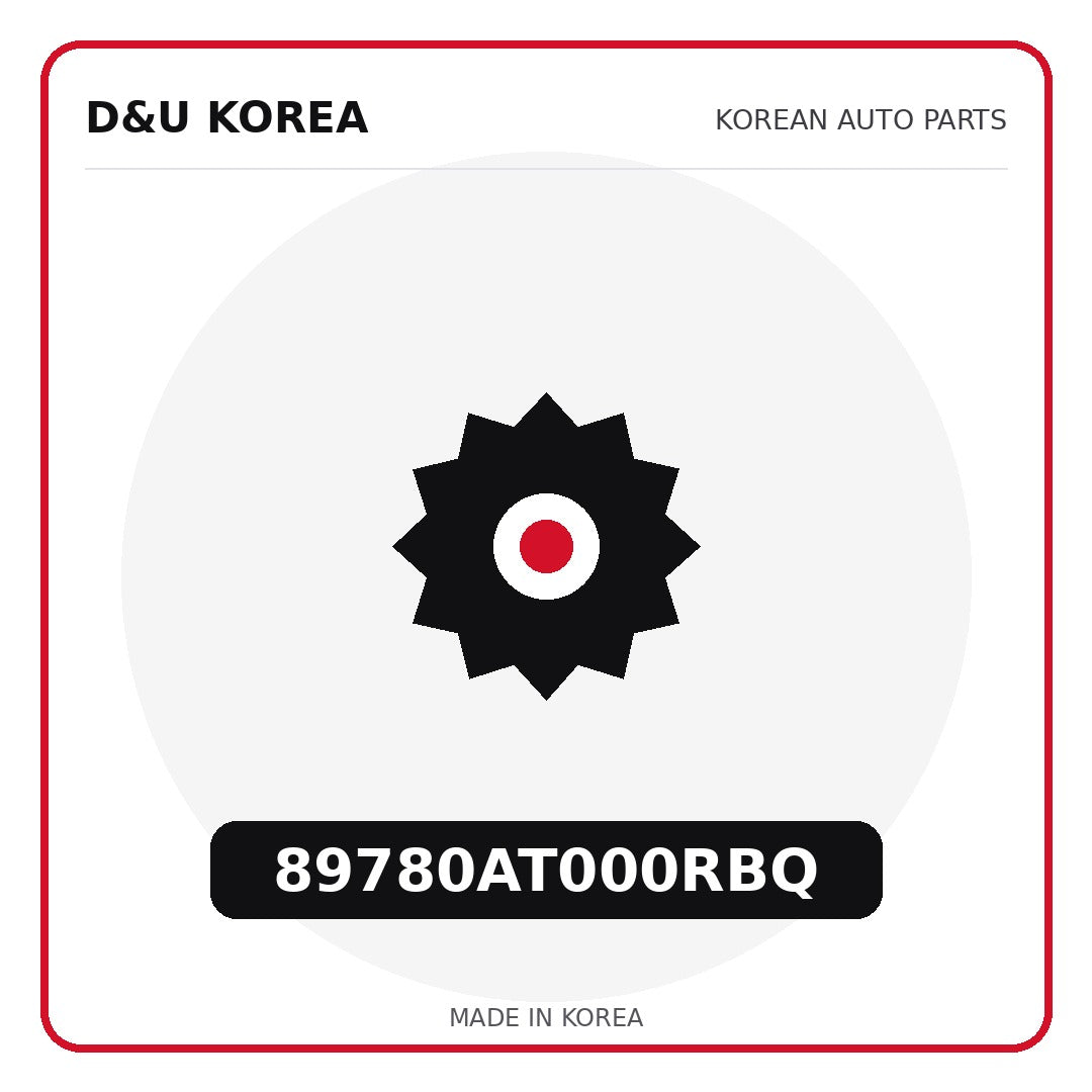 Genuine Mobis 89780AT000RBQ  for Korean vehicles | D&U Korea