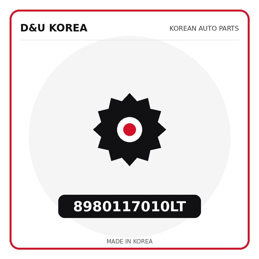 Genuine Mobis 8980117010LT  for Korean vehicles | D&U Korea