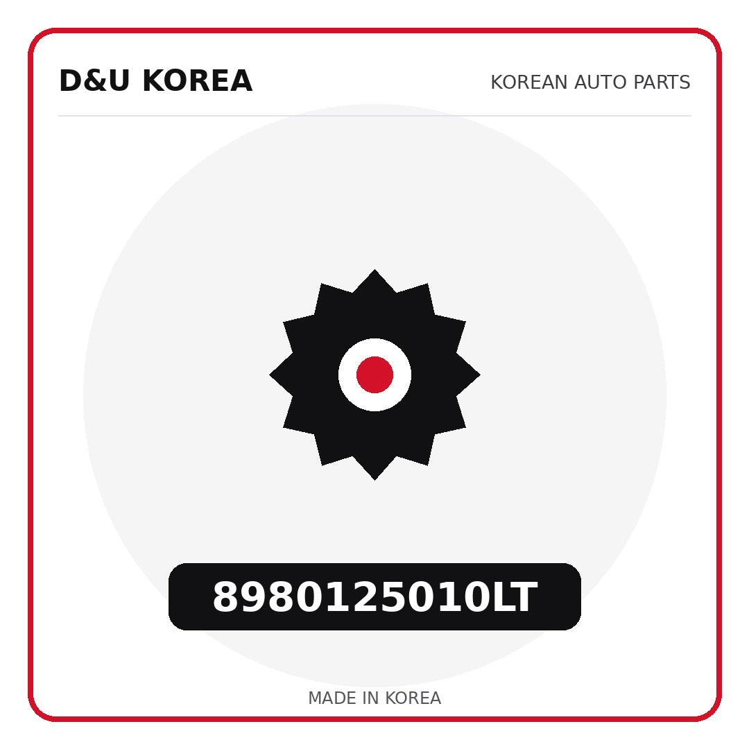 Genuine Mobis 8980125010LT  for Korean vehicles | D&U Korea