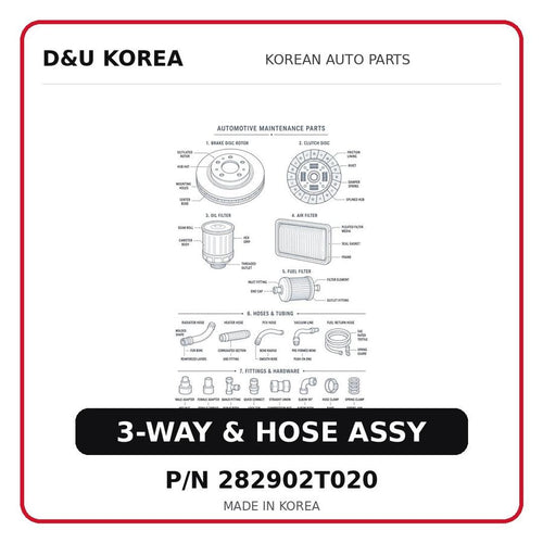 3-WAY & HOSE ASSY