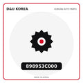 Genuine Mobis 898953C000  for Korean vehicles | D&U Korea