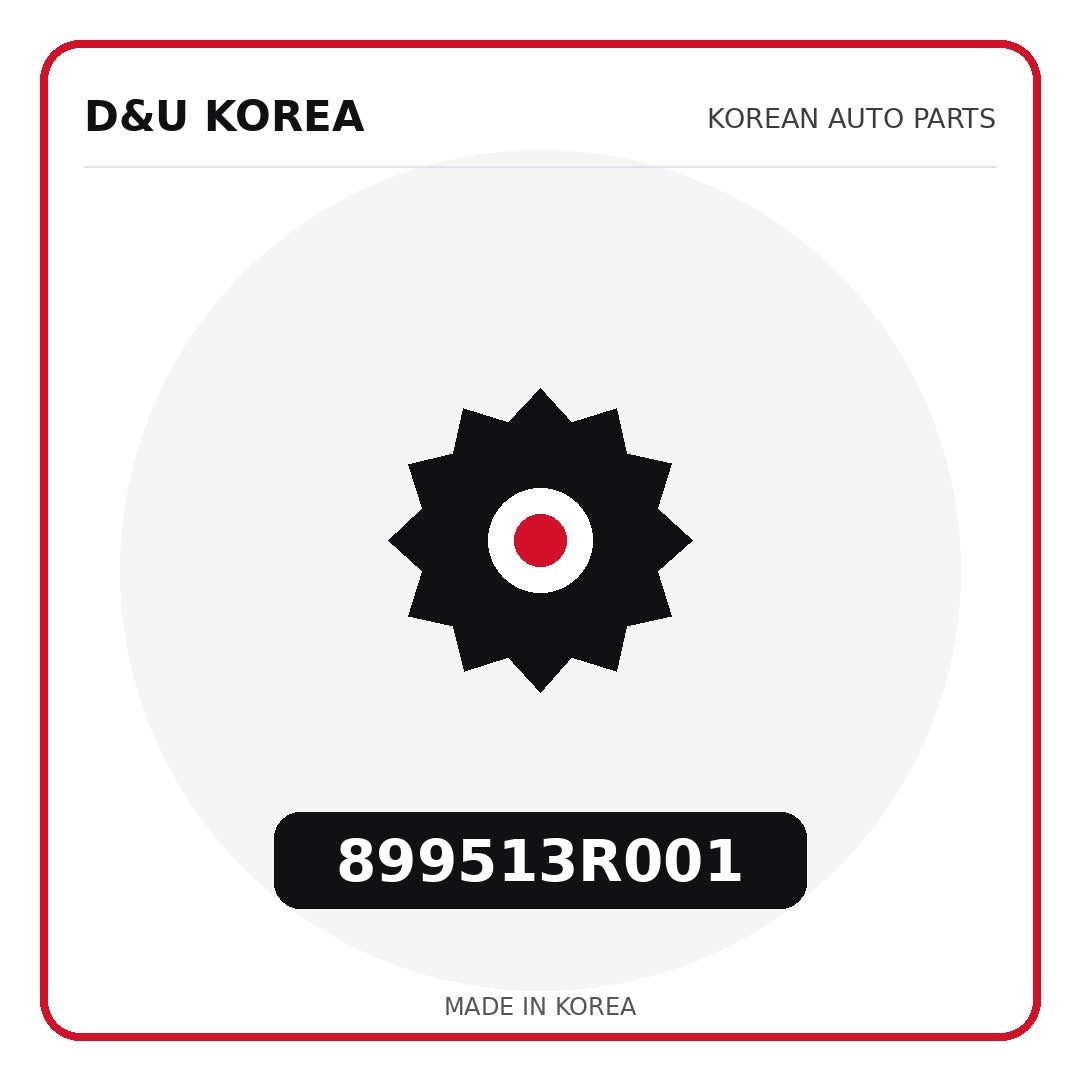 Genuine Mobis 899513R001  for Korean vehicles | D&U Korea