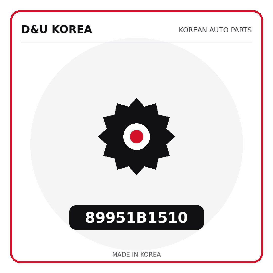 Genuine Mobis 89951B1510  for Korean vehicles | D&U Korea