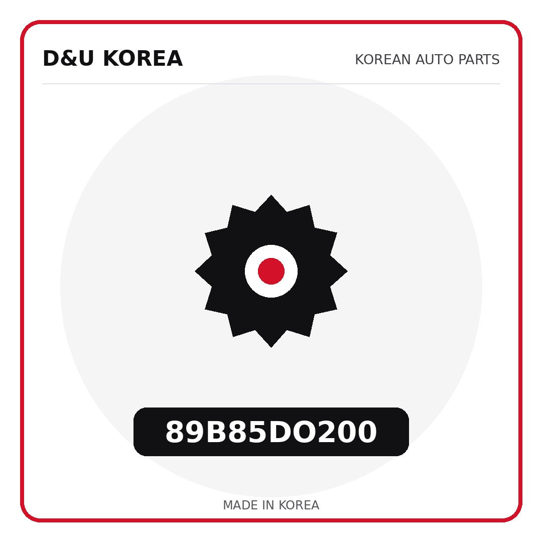 Genuine Mobis 89B85DO200  for Korean vehicles | D&U Korea