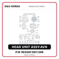 HEAD UNIT ASSY-AVN