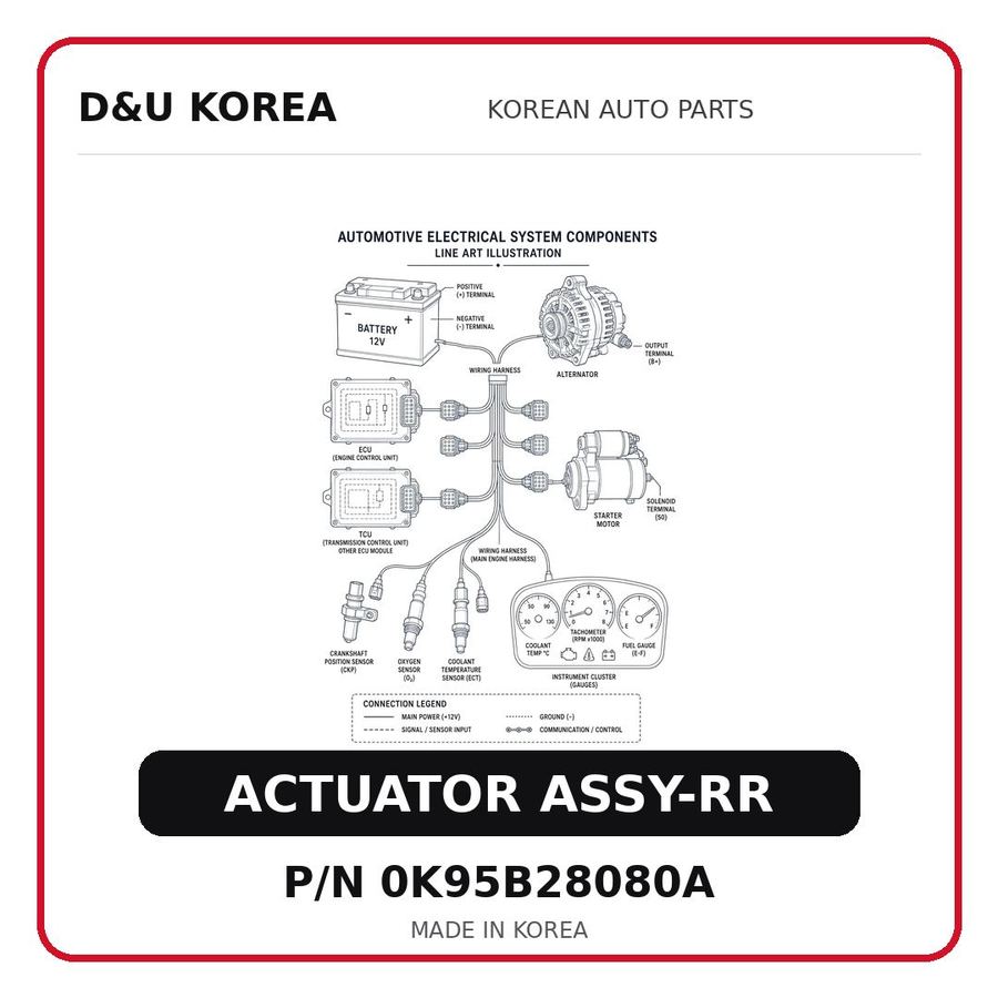 ACTUATOR ASSY-RR
